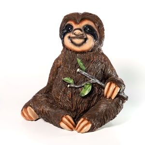 Resin Sloth Decor 8"